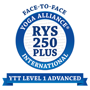 Yoga Alliance RYS 250 PLUS  LVL 1 ADV Face to Face